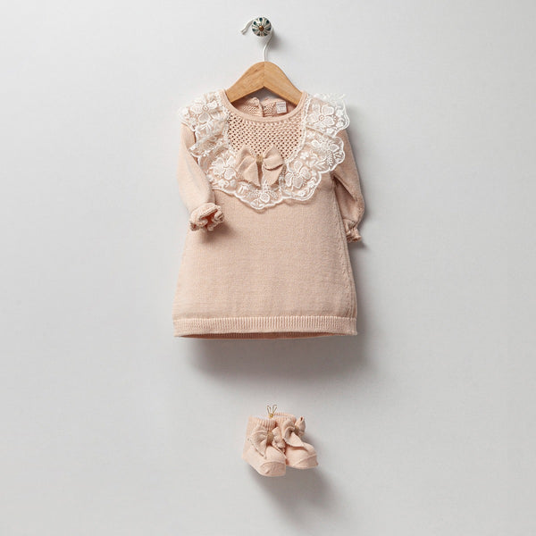 فستان بناتي دانتيل