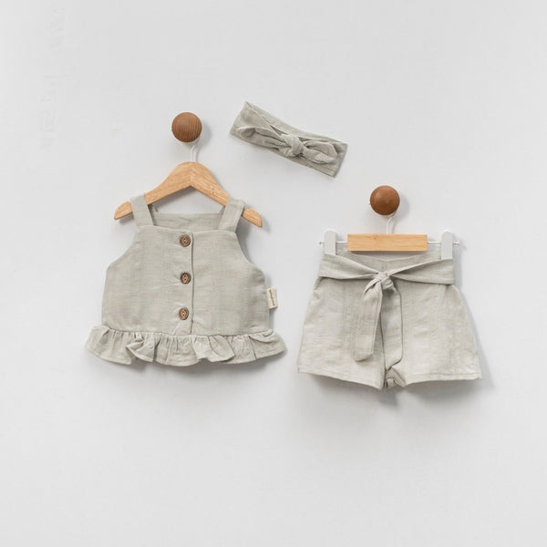 طقم بناتي شورت