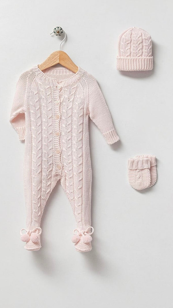 طقم صوف 3 قطع