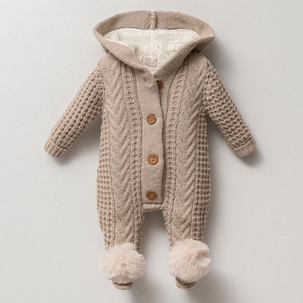 أفرهول صوف مبطن فرو